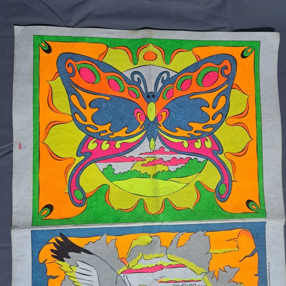 Set of 2‎ Line Prints 'Free Flight